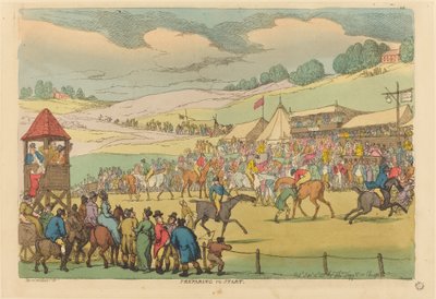 Prepararsi a Partire da Thomas Rowlandson