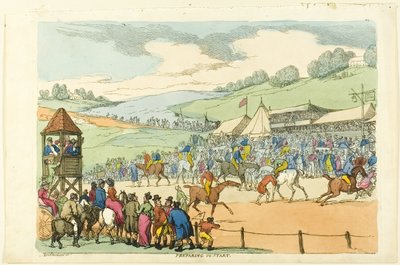 Prepararsi a Partire da Thomas Rowlandson