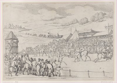 Preparativi per la partenza, 30 settembre 1811 da Thomas Rowlandson