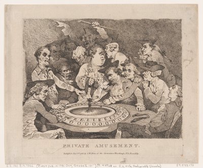 Divertimento privato da Thomas Rowlandson