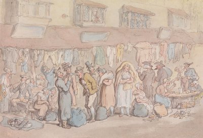 Rag Fair o Rosemary Lane da Thomas Rowlandson