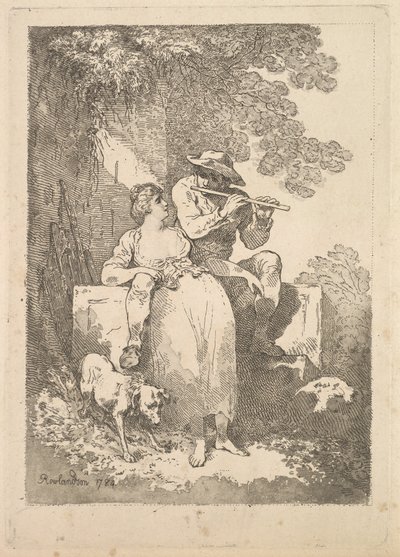 Riposo dal lavoro nei giorni di sole da Thomas Rowlandson