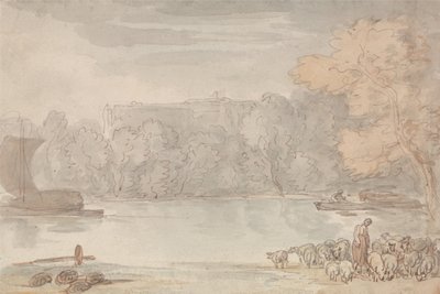 Scena fluviale (Il Tamigi a Eton) da Thomas Rowlandson