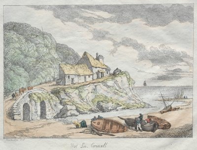 Schizzi di Rowlandson dalla natura: West Loo, Cornovaglia da Thomas Rowlandson