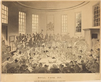 Royal Cock Pit da Thomas Rowlandson