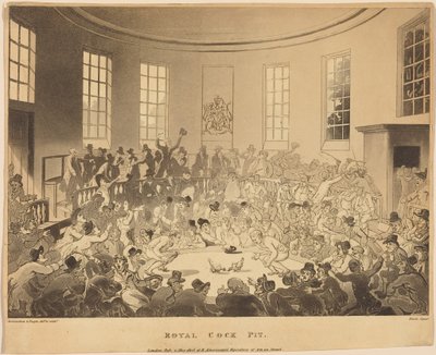Royal Cock Pit da Thomas Rowlandson
