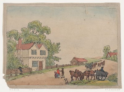 Schizzo Rustico, 1787 da Thomas Rowlandson