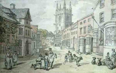 Saint Austle, Cornovaglia da Thomas Rowlandson
