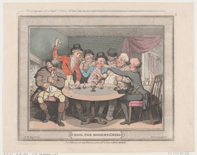 Scuola per Greci Moderni da Thomas Rowlandson