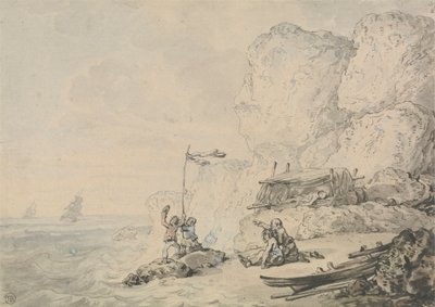 Marinai naufragati da Thomas Rowlandson