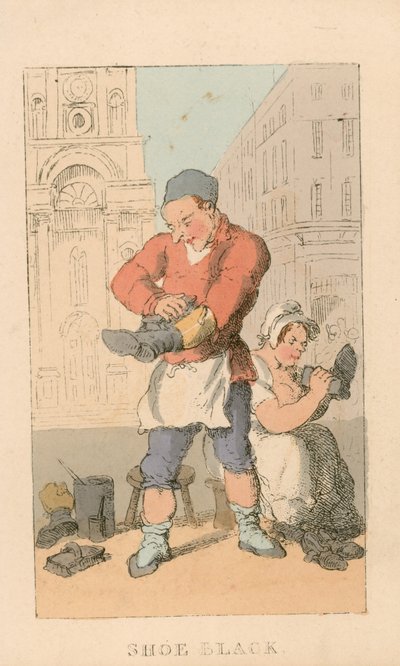 Lustrascarpe da Thomas Rowlandson