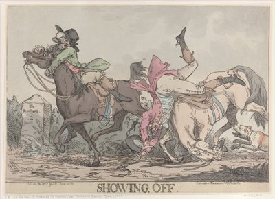 Mostrando, 25 marzo 1787 da Thomas Rowlandson