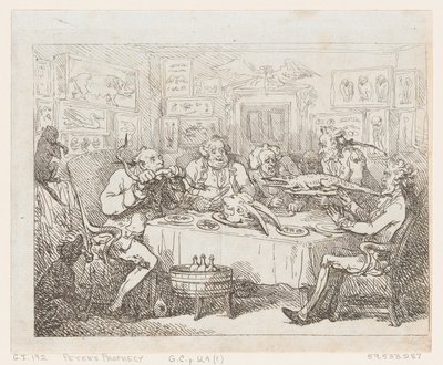Sir Joseph Banks sta per mangiare un alligatore 