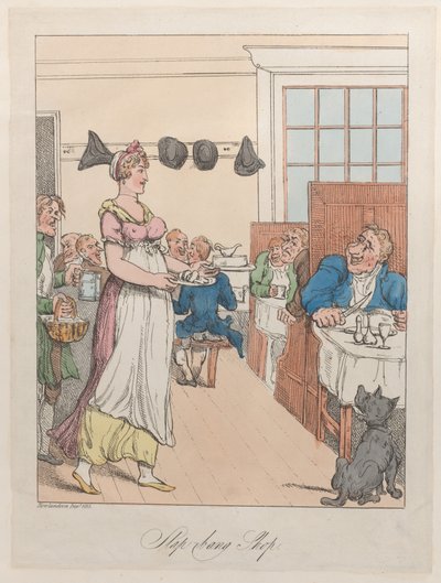 Slap-Bang Shop, 1815 da Thomas Rowlandson