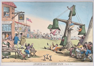 Giochi di una fiera di campagna, parte seconda da Thomas Rowlandson