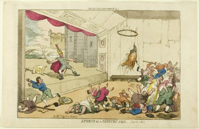 Sport di una fiera di campagna. Parte terza da Thomas Rowlandson