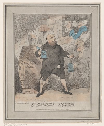 Sr. Samuel House da Thomas Rowlandson