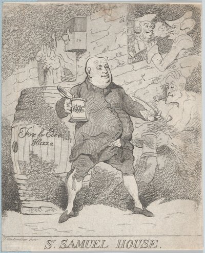 Sr. Samuel House, [1780] ripubblicato 1786-91 da Thomas Rowlandson