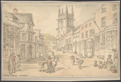 St. Austle, Cornovaglia da Thomas Rowlandson