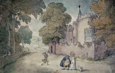 Strawberry Hill da Thomas Rowlandson