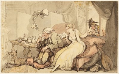 Studio per La luna di miele da Thomas Rowlandson