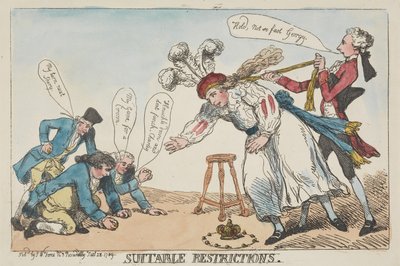 Restrizioni adeguate da Thomas Rowlandson