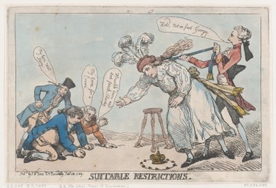 Restrizioni adeguate da Thomas Rowlandson
