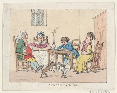 Domenica Sera da Thomas Rowlandson