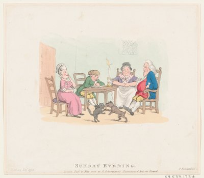 Domenica sera, 21 maggio 1803 da Thomas Rowlandson