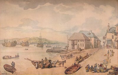 Tarr Point Torpoint, Plymouth da Thomas Rowlandson