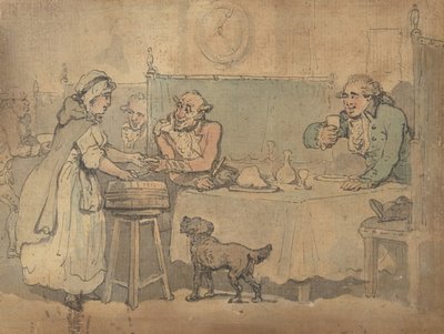 Scena di taverna da Thomas Rowlandson