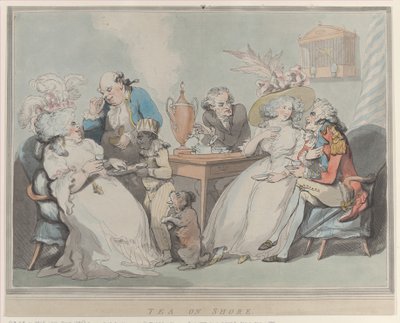 Tè sulla riva da Thomas Rowlandson