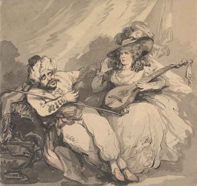 Il turco innamorato da Thomas Rowlandson