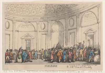 La banca da Thomas Rowlandson