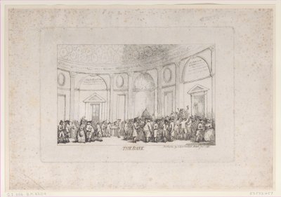 La Banca, gennaio 1792 (ristampato) da Thomas Rowlandson