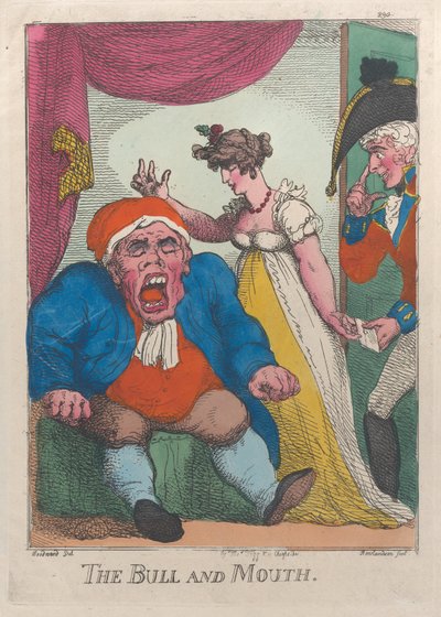 The Bull and Mouth da Thomas Rowlandson