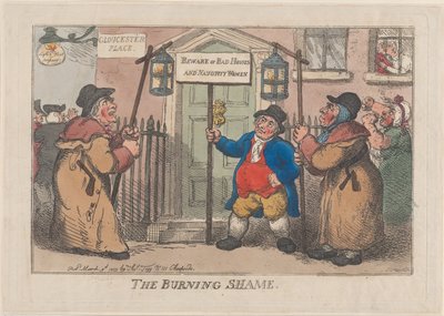 La vergogna ardente da Thomas Rowlandson