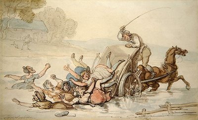 Il carrettiere e gli zingari da Thomas Rowlandson