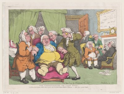 La consultazione, o ultima speranza da Thomas Rowlandson