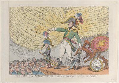 Il corsicano Munchausen - Canticchiando i ragazzi di Parigi, 4 dicembre 1813 da Thomas Rowlandson