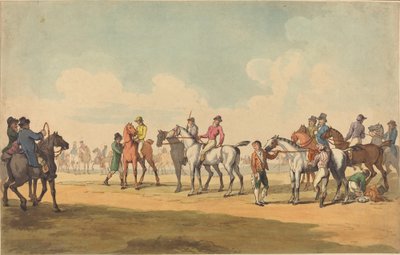 Il corso, probabilmente 1789 da Thomas Rowlandson