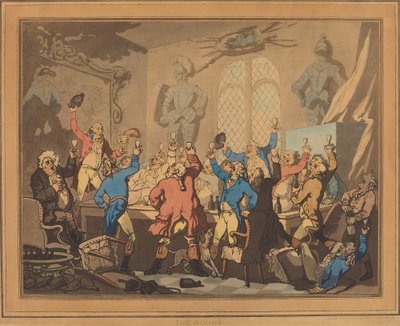La Cena da Thomas Rowlandson