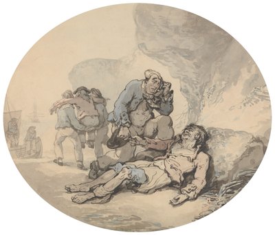 Il marinaio morente da Thomas Rowlandson