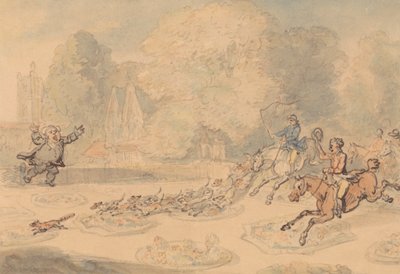 Il Vicario Infuriato da Thomas Rowlandson