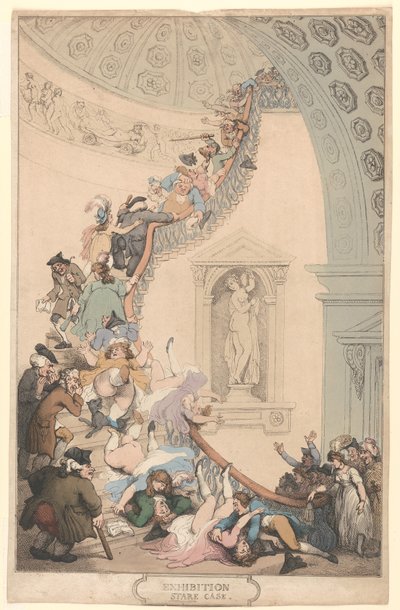 La mostra "Stare-Case" da Thomas Rowlandson