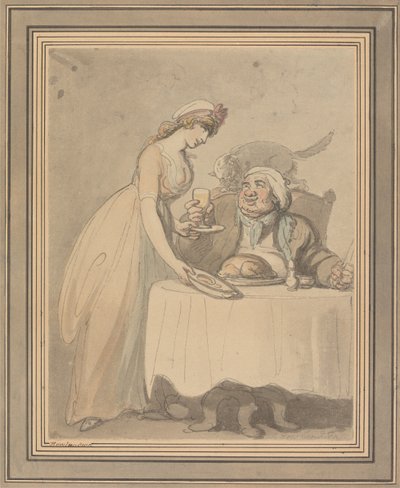 The Gourmand da Thomas Rowlandson