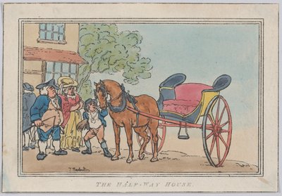 La casa a metà strada da Thomas Rowlandson