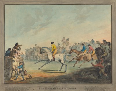 Il pilota dal temperamento grintoso da Thomas Rowlandson