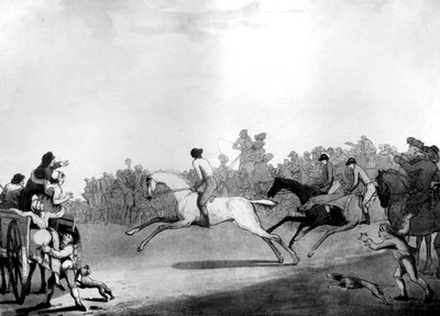 The High Mettled Racer, 1789 da Thomas Rowlandson