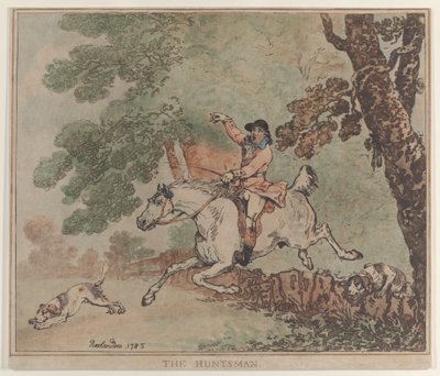 Il cacciatore da Thomas Rowlandson